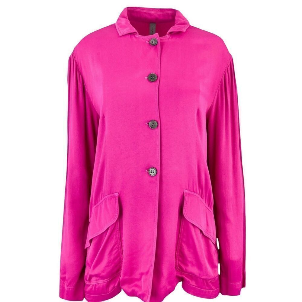 Raquel Allegra Explorer Blazer in Fuchsia NWT Size 1/Medium